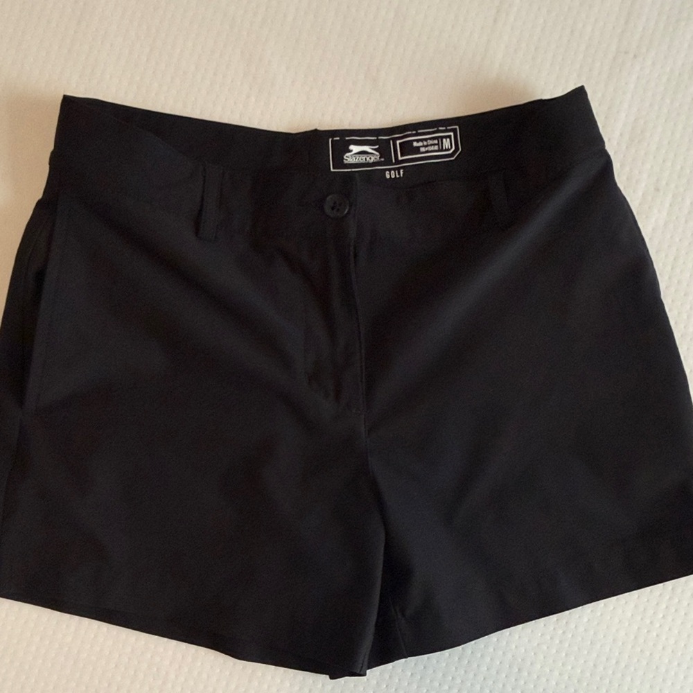 Slazenger Women's  Black Golf Shorts